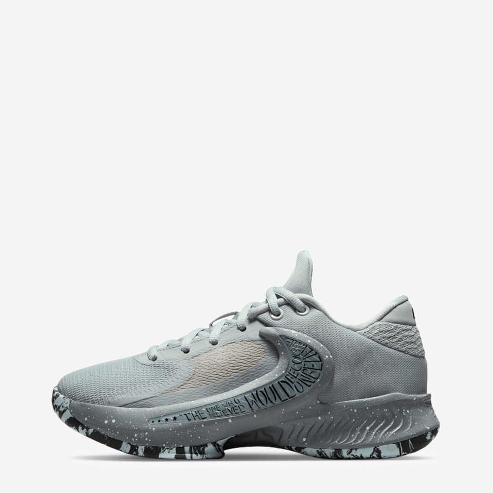 Nike Zoom Freak 4 GS 'Etched in Stone' Kids Shoes